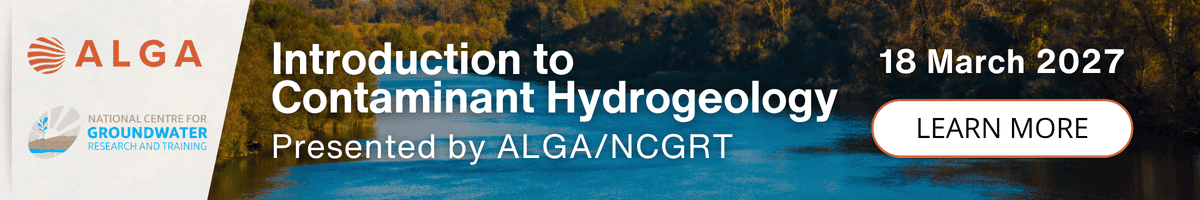 Contaminant Hydrogeology event, March 18, 2027.